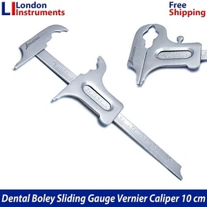 Dental Boley Gauge Sliding Vernier Measuring Calipers Orthodontic Instruments - Picture 1 of 5