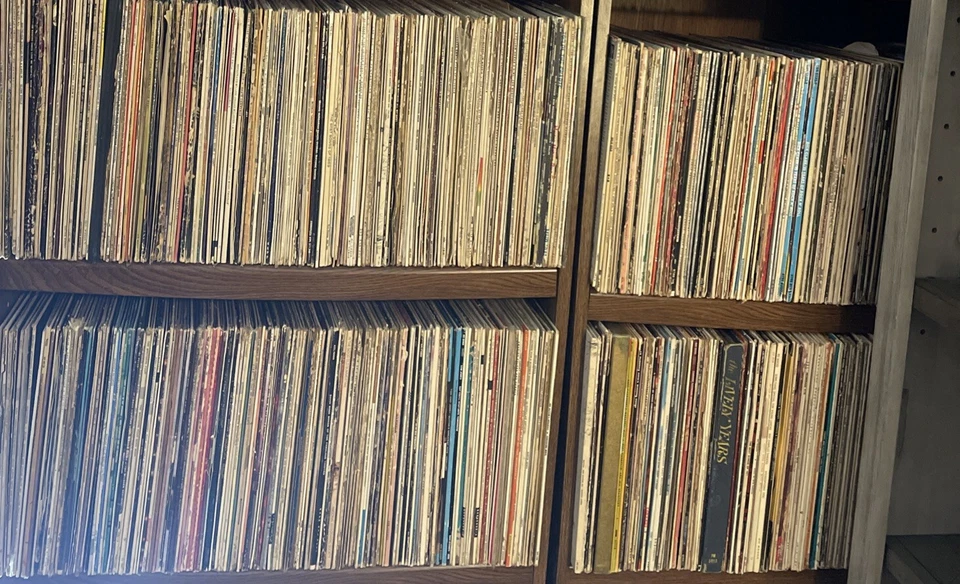 25 Random Vinyl LPs – Rock Pop, Country – Mystery Lot – Free Shipping Gift djs - Image 1 of 4