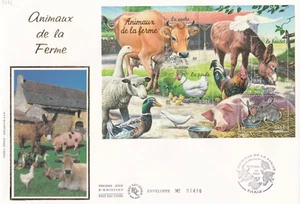 FRANCE 2004 FDC ANIMAUX DE LA FERME YT BF69 - Picture 1 of 1