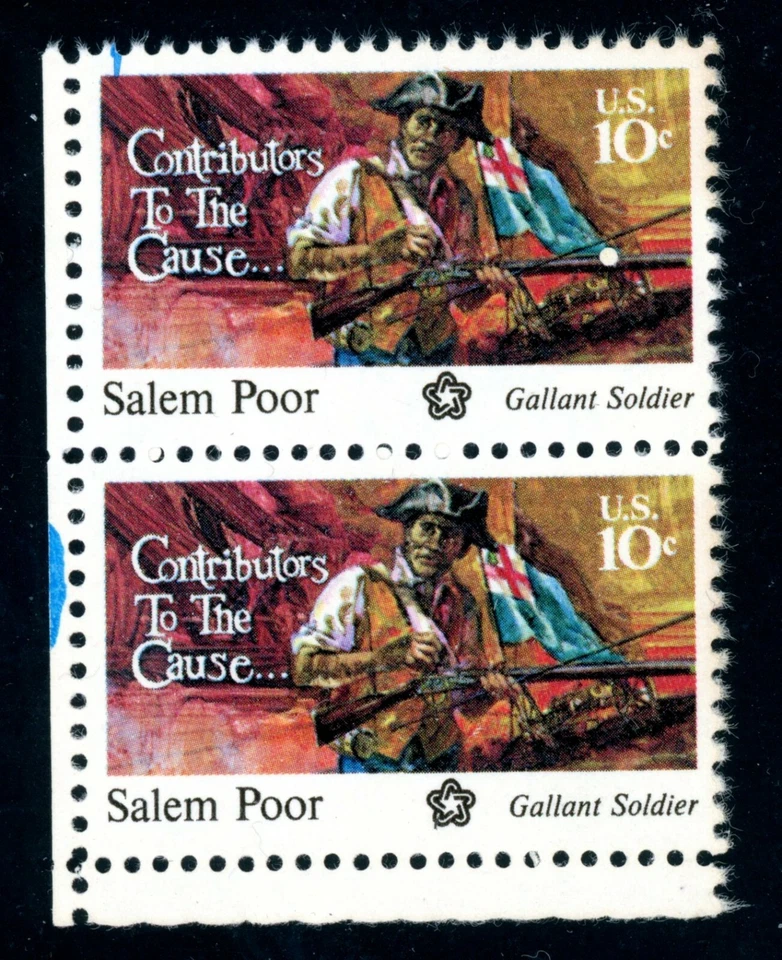 EFO 1560 BLUE INK BLOBS ON THIS PAIR - Image 1 of 1