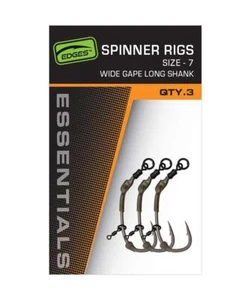 Fox Essentials Spinner Rigs Wide Gape Long Shank - Picture 1 of 1