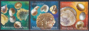 Malaysia 2015 Mint never Hinged (1788-1790) Sea Shells - Picture 1 of 1