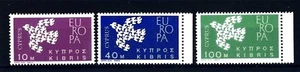 CYPRUS - CIPRO - 1962 - Europa (1961) -  Serie completa -  MNH (B) - Foto 1 di 1