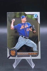 2022 Bowman Chrome Baseball New York Mets Max Scherzer #62 - Picture 1 of 2