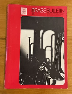 Brass Bulletin, June 1976, Issue 14, English, French, German+ Ephemera - Picture 1 of 15