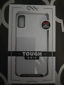 Tough Grip White Iphone Xs Max Case Mate Case - Photo 1 sur 2