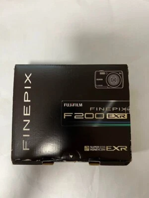 [Near MINT in BOX] Fujifilm FinePix F200EXR Digital Camera Black From JAPAN - Image 1 of 4