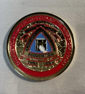 CMA CHRISTIAN MOTORCYCLISTS ASSOCIATION Changing The World Coin - Picture 1 of 4