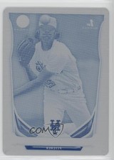 2014 Bowman Prospects Chrome Printing Plate Cyan 1/1 John Gant #BCP74 a7p
