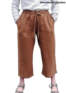 Retro Vintage Wikinger Krieger Kostüme Neunpunkt Hose Baumwolle Leinen Übergröße - Bild 1 von 9