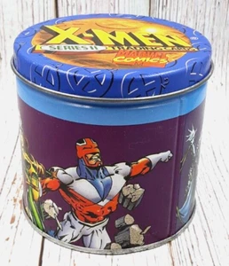 Collectible X-MEN Series 2 TIN only NO Cards MARVEL COMICS - Picture 1 of 3