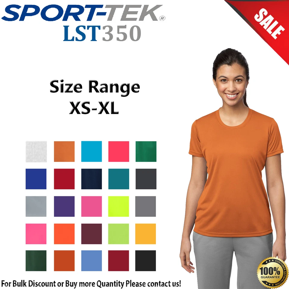 Camiseta de competidor Sport-Tek LST350 para mujer manga corta Dri-Fit PosiCharge Foto 1 de 1