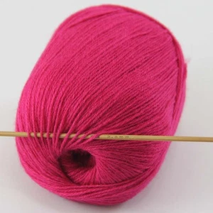 NEW Sale 1ball x50g Soft Baby Mongolian Pure Cashmere Hand Knitting Wool Yarn 05 - Picture 1 of 5