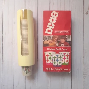 Dixie Cup Dispenser w/40-5oz Spice Collection Cups & Kitchen Refill Cups 100ct - Picture 1 of 22