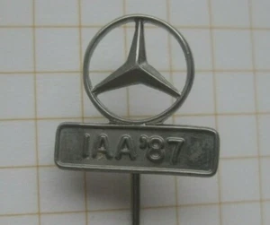 MERCEDES-BENZ / STERN / IAA ´87 .......... ältere-Auto Nadel / kein-Pin (NA) - Bild 1 von 1