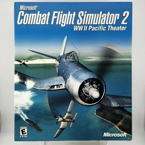 Combat Flight Simulator 2: WW II Pacific Theater, 2000, Big Box, New & Sealed - Picture 1 of 9