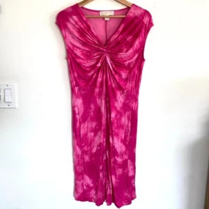 VESTIDO MIDI ROSA MICHAEL KORS VACACIONES VERANO TALLA MEDIANA - Imagen 1 de 8