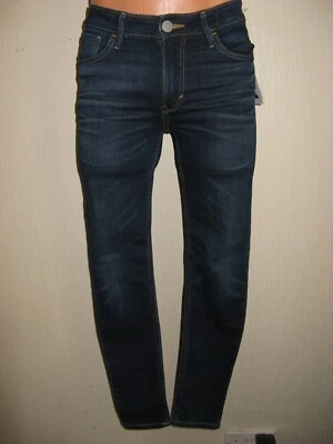 NUEVO ETIQUETADO NIÑOS AZUL OSCURO H&M REGULAR FIT JEANS ELÁSTICOS PIERNA AJUSTADA EDADES 12-13 Foto 1 de 4