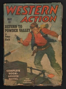 WESTERN ACTION Vol. 13 #4, May 1949, GD CONDITION, Peter Field - Imagen 1 de 3
