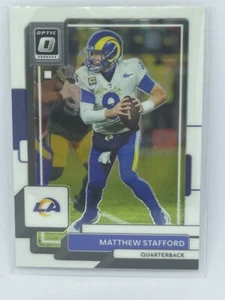 Matthew Stafford 2022 Panini Donruss optischer Fußball Nr. 115 - Bild 1 von 2