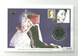 Reino Unido 5 libras 2003 Queen's Coronation Jubilee - Imagen 1 de 1