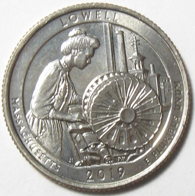 2019-D Lowell Nat Park ATB Quarter - UNCIRCULATED - #11115-34 - Image 1 of 2