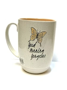Taza Good Morning Hermosa Mariposa Cerámica Gres Spectrum Designz 16z Café - Imagen 1 de 4