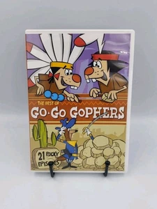The Best Of Go-Go Gophers (DVD, 2006) Cartoon Animation 21 Rocky Episodes - Picture 1 of 5