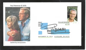 PAUL NEWMAN ACTOR FDC 2015 CLEVELAND, OHIO JERRY'S COVERS ONLY 1 MADE - Picture 1 of 1
