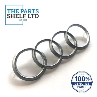 GENUINO AUDI A1 A3 A4 A5 A6 Q5 TT EMBLEMA CUBIERTA ANILLO BAHÍA MOTOR 4H0103940A NUEVO Foto 1 de 4