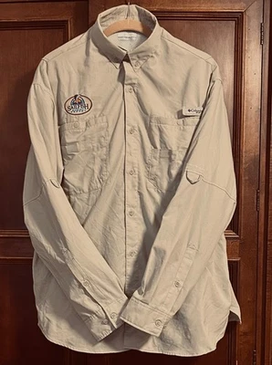 Camisa Columbia PFG Sailfish Marina Resort Grande OmniShade Ligera Manga Larga Foto 1 de 4