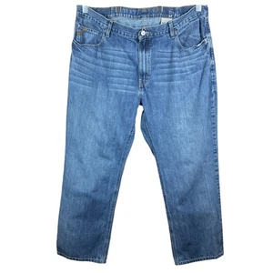 Ariat M4 Tabac Med Wash Blau Herren 42x30 Relaxed Fit Boot Cut Jeans Denim Classic - Bild 1 von 10