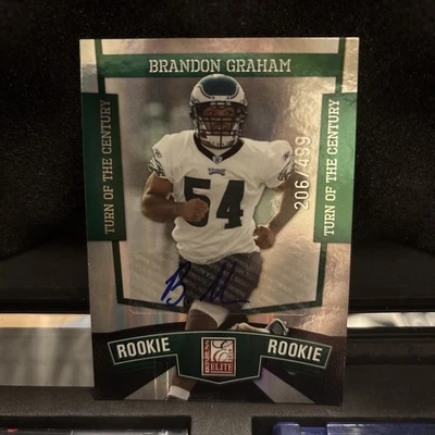 2010 Donruss Elite - Rookie Brandon Graham #143 Turn of the Century Auto /499  - Image 1 of 2
