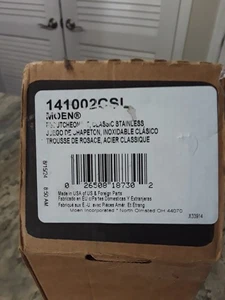 Moen 141002CSL Replacement 10'' Escutcheon Plate In Classic Stainless - Picture 1 of 4