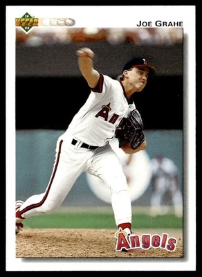 1992 Upper Deck Joe Grahe California Angels #542 - Image 1 of 2