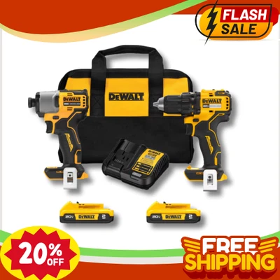 SALE - DEWALT 20V MAX 2-Tool Brushless Power Tool Combo Kit with Soft Case - Image 1 of 4