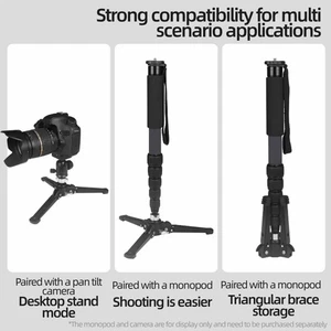 Monopods Tripod Base Foldable Storage Accessory Premium Monopod Support Base - Picture 1 of 7