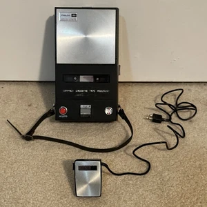 Vintage Philco Ford Solid State Model TRC-20BK Cassette Tape Recorder PlsCDesc - Picture 1 of 24