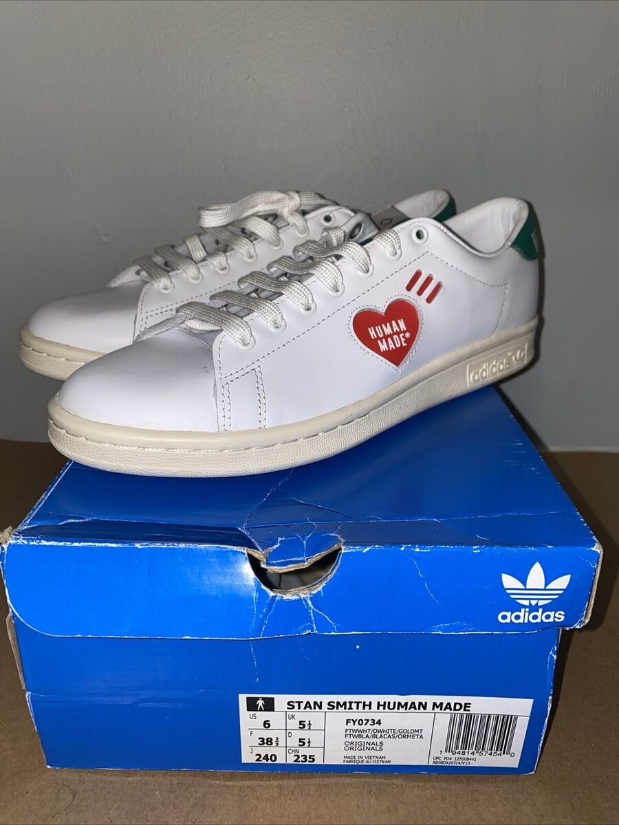 adidas Human Made x Stan Smith White Green for Sale adidas Human Made x Stan Smith White Green for Sale