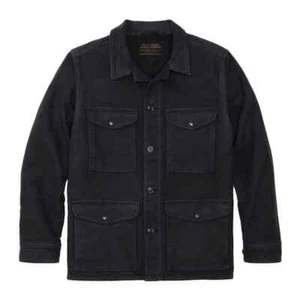 Filson Vintage Wash Moleskin Work Coat 20264378 Navy Dark Pocket Jacket CC Soft - Picture 1 of 7