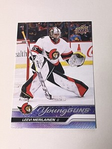 2023-24 Upper Deck Young Guns #247 Leevi Merilainen  JUMBO