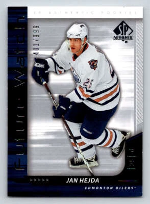 2006-07 SP Authentic #242 Jan Hejda RC 999 (ref 192858) - Image 1 of 2