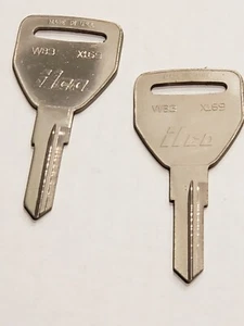 ilco brand wb3 x169 key blanks, set 2, locksmith  - Imagen 1 de 4
