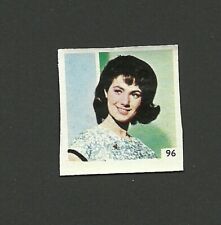 Shirley Jones #96 Rare 1965 UK Sticker Stamp Jimmy Tarbuck's Gallery of Stars