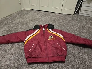 Veste vintage Washington Redskins jeunesse L 10/14 rouge ProStuff années 90 tampon NFL - Photo 1/15