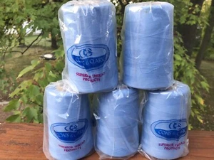 (5)Coats & Threads Trident Tex 35 5500mm 6010yd Wireless Blue NEW - Picture 1 of 4