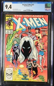 UNCANNY X-MEN #253 - CGC 9.4 - Marvel 11/89 Wolverine Cover Silvestri - Picture 1 of 2