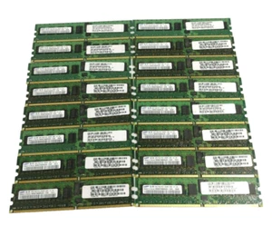 X16 - Samsung 2GB 1Rx4 M393T5660QZA-CE6 Memory PC2-5300P-555-12-H3 - Picture 1 of 4