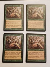 Awesome Magic the Gathering MTG Tempest Rampant Growth x4 nm/mint English