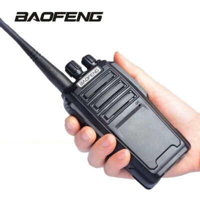 UV-6 Walkie Talkie Handheld Transceiver 2 Way Radio FM Dual Band Radio - Image 1 of 4
